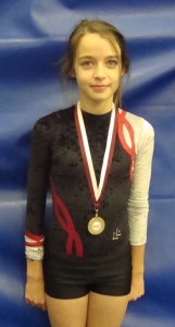 Erin Dunn, Monday 7pm gymnastics class, St Bede's