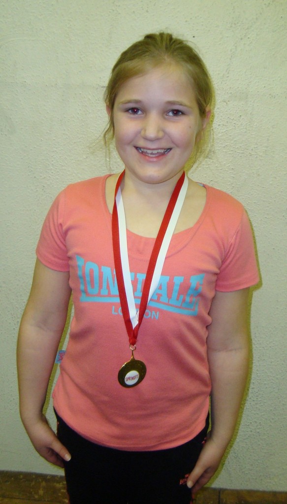 Melissa Muggeridge (9), St Bede's Monday 6pm beginners