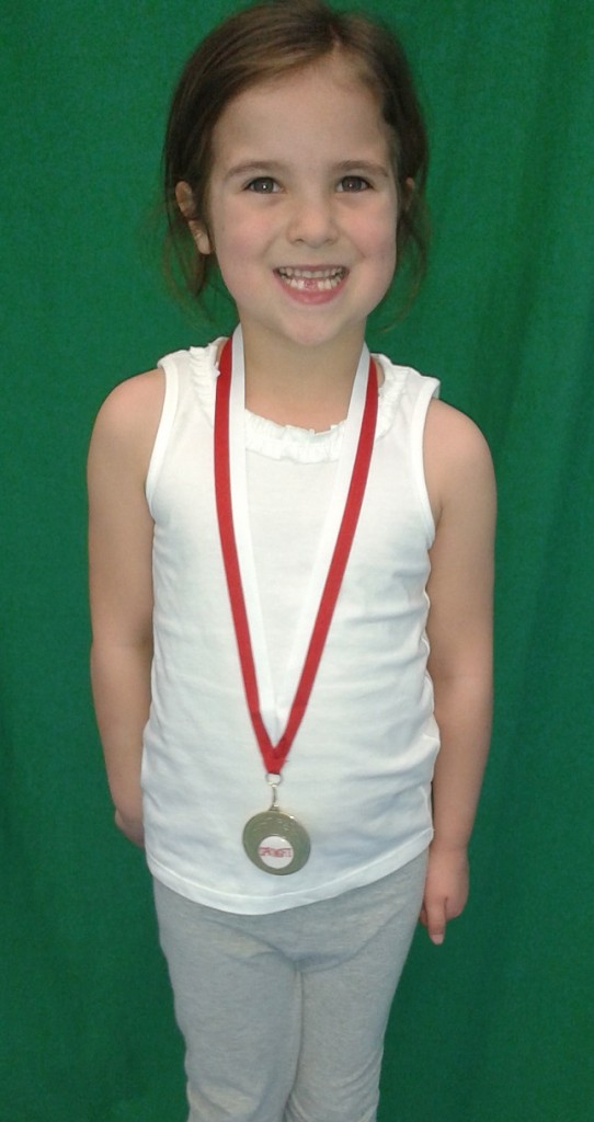 Chloe Byrne (5), Oriel Saturday 11am beginners class