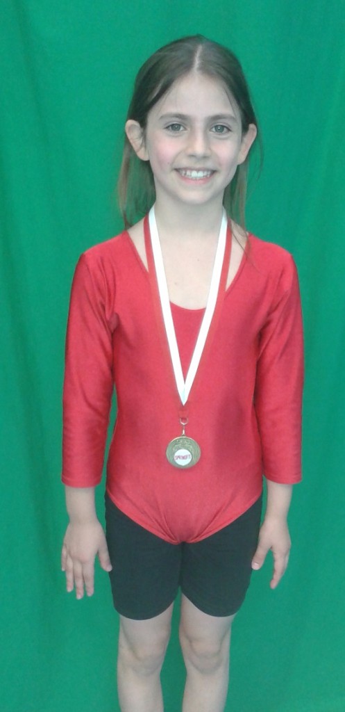 Amy Tarsitano (8), Oriel Saturday 12pm improvers gymnastics
