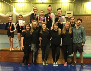 Coaches and winner Acro comp 2015