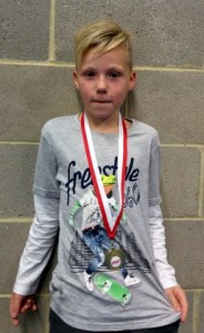  Kie Richens (9yrs) Freestyle Mon 8pm St.Bede's 